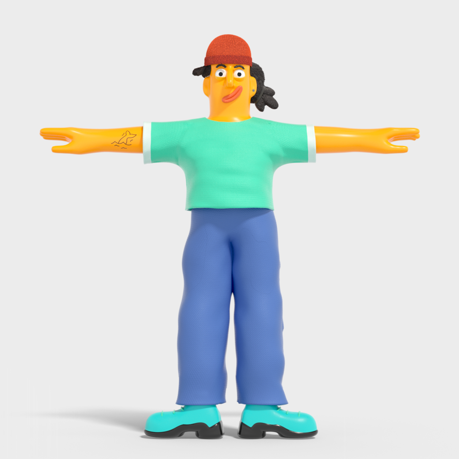 T Pose – 3D – SiteWeb